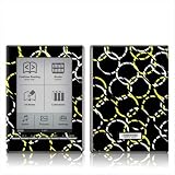 Yellow Loops Design Protective Decal Skin Sticker for Sony Digital Reader PRS-505 Models
