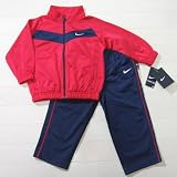 NIKE（ナイキ）ジャージ上下セット（レッド×ネイビー）