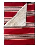 Woolrich Pioneer Throw, RED/BLACK (Red)