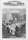 Ministerial Dinner Downing Street 1894 Gladst