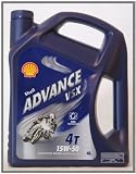 Produkt-Bild: Shell Advance VSX 4T 15W-50 / 4-Liter-Kanister