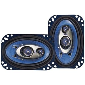 Pyle PL463BL 4-Inch x 6-Inch 240 Watt Three-Way Speakers (Pair) Pyle PL463BL 4-Inch x 6-Inch 240 Watt Three-Way Speakers (Pair)