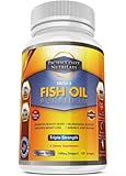 2000mg FISH OIL OMEGA 3 SUPPLEMENTS - Triple Strength Omega 3 Fatty Acids - 1,400mg Essential Fatty Acids (800mg EPA + 600mg DHA per serving) - ★ IMPROVE HEALTH RESULTS OR YOUR MONEY BACK ★ 120 Burpless Capsules - PLATINUM Series Pharmaceutical Grade & Molecularly Distilled Fish Oil Pills. *BONUS* Includes FREE eBook 