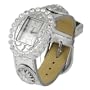 Geneva Platinum Women's Rhinestone Watch