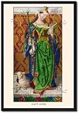 Framed Art Poster 20x30, Saint Agnes