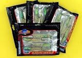 Tsunami 5 Split-tail Minnow Lure Glass Fleck 4pks of 4