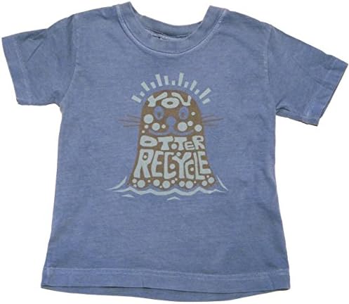 "You Otter Recycle" Organic Cotton Toddler and Youth T Shirt (4)