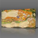 GUSTAV KLIMT Water Snakes (Friends II), Large Gallery Framed Canvas Art Poster Print Ready To Hang NEW