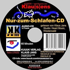 Nur-zum-Schlafen-CD: Reinsprachliche Kombination von Schlaf-CD und Einschlaf-CD