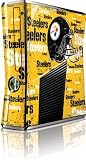 Skinit Pittsburgh Steelers Microsoft Xbox 360 Slim (2010) Blast Skin