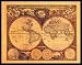 Old World Map Photo Globe Usa Framed Art Poster Print (Unframed and Wood-Mounting also available) - 16