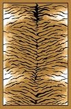 Contemporary Area Rug, Home Dynamix Zone 4'x5' Tiger