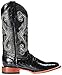 Ferrini Men's Print Gator Black Western Boot