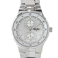 Mossimo® Silvertone 2-Eye Watch