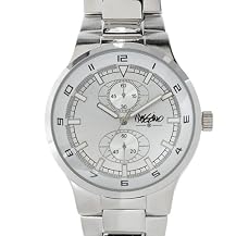 Mossimo® Silvertone 2-Eye Watch