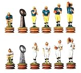 Chess Set - Football - Collectible Boardgame Pieces Figurine Game