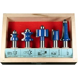 Woodline USA WL-2055 5-Piece Plantation Shutter Set