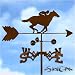 RACE HORSE Weathervane