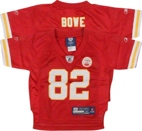 Dwayne Bowe Red Reebok NFL Replica Kansas City Chiefs Toddler Jersey