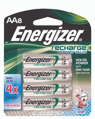 Energizer Rechargeable Batteries, AA Size, 8Count Picture