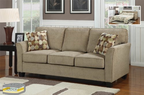 1pcs Modern Fabric Sofa Bed, #BQ-S716P1