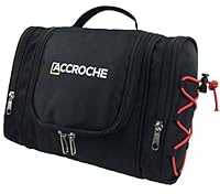 ACCROCHE Bret Toiletry Bag for Men and Women, Works as Best Shaving Dopp Kit, Portable Makeup Case, Hanging Washbag