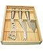 Woodard & Charles 3-Piece Stainless Steel Cheese Knife Set
