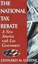 The National Tax Rebate: A New America With Less Government