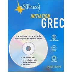 Grec : Initiation (2 livres + 1 CD audio)
