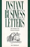 cover of Instant Business Letters (Thorsons Business Series)