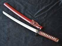 Fully Hand Forged Practical Japanese Brown Musashi Wakizashi Sword #137