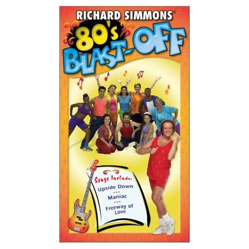RICHARD SIMMONS 80's BLAST OFF VHS **BRAND NEW - FACTORY SEALED**