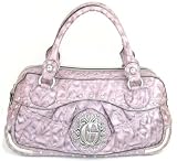 Guess Willow Large Satchel in Mauve (GUESS HANDBAGS, PURSES, BAGS)