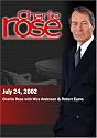 Charlie Rose with Wes Anderson & Robert Evans (July 24, 2002)
