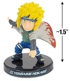 Fourth Hokage ~1.5" Mini-Figure with Stand: Naruto Shippuden - Uzumaki Nindoden [Legend of Nin-do] Figure Series (Japanese Import)