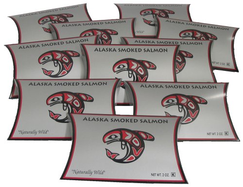 Alaska Smokehouse Smoked Salmon Fillet Gift Set 20 Ounces by Alaska Smokehouse