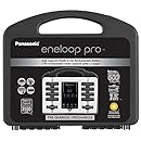 Panasonic K-KJ17KHC82A eneloop pro NEW High Capacity Power Pack, 8AA, 2AAA, with "Advanced" Individual Battery Charger