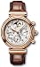 IWC Da Vinci 18kt Rose Gold Moonphase Brown Mens Watch 3758-11