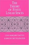 The Theory of Finite Linear Spaces: Combinatorics of Points and Lines (Cambridge Studies in Advanced Mathematics)