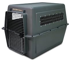 Petmate 21647 Pet Porter Fashion Dog Crate, Giant, Dark Gray