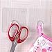 13.3 lb/6kg(Max) Transparent Super Heavy Duty Hooks,Solid Glue No Scratch Hooks Pack with Electrostatic Adherence,Waterproof and Oil proof, Great Necessity for Bathroom Kitchen Wall & Ceiling Hanger