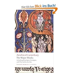 Anselm of Canterbury: The Major Works (Oxford World's Classics)