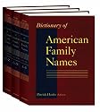 Dictionary of American Family Names: 3-Volume Set