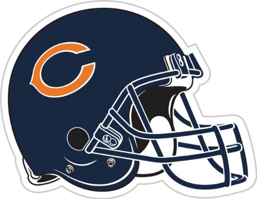 NFL Chicago Bears 12-Inch Vinyl Helmet Magnet