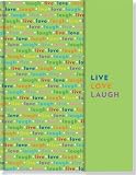 Live, Love, Laugh Journal (Notebook, Diary) (Full Size Foldover Journals)