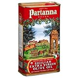 Partanna Extra Virgin Olive Oil, 101-Ounce Tin