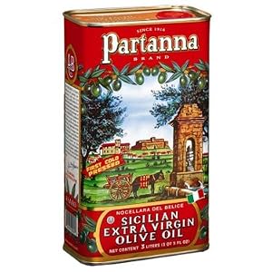 Partanna Sicilian Extra Virgin Olive Oil - 3 ltr by Partanna
