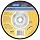 Norton 20X High Performance Abrasive Flap Disc, Type 27, Threaded Hole, Fiberglass Backing, Zirconia Alumina