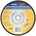 Norton 20X High Performance Abrasive Flap Disc, Type 27, Threaded Hole, Fiberglass Backing, Zirconia Alumina, 4-1/2