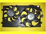 IMAGE OF TYC 621000 Vollkswagen Beetle Replacement Radiator/Condenser Cooling Fan Assembly